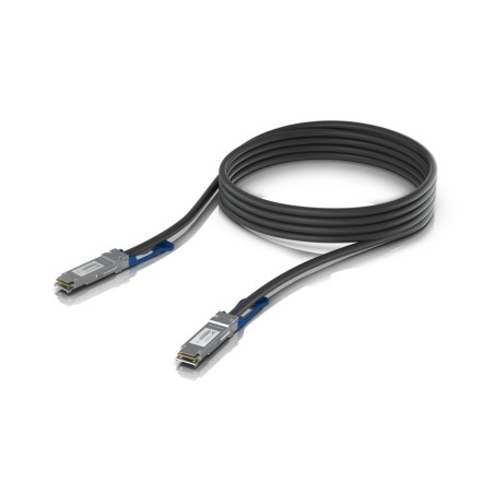 Ubiquiti QSFP28 Direct Attach Cable - High-Performance 3M DAC for Reliable Connectivity (UACC-DAC-QSFP28-3M)